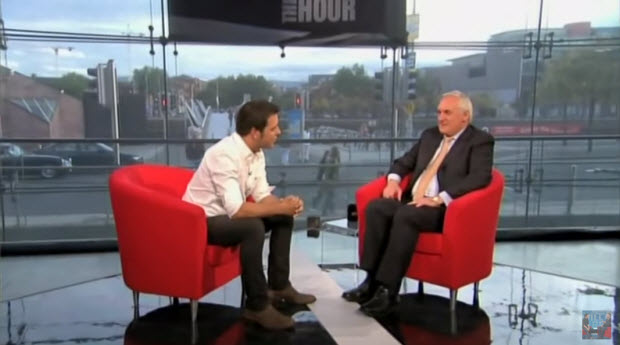 Bertie Ahern – The Hour with George Stroumboulopoulos