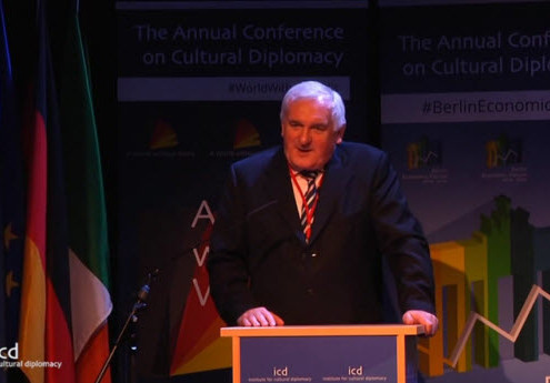 Bertie Ahern addresses the ICD