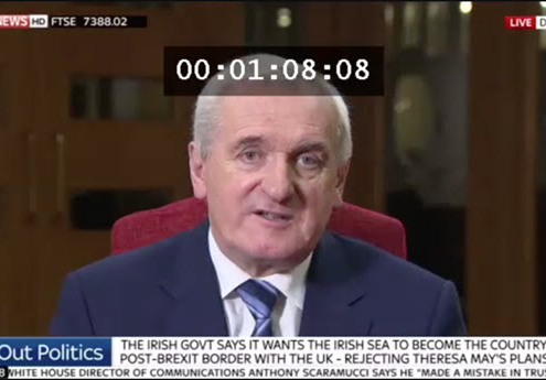 Bertie Ahern - Sky News - Aug 2017