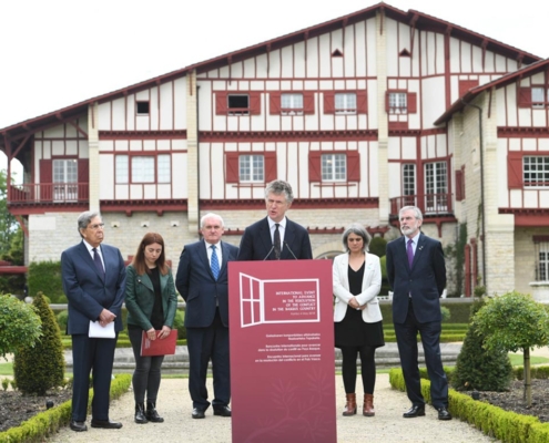 Bertie Ahern in The Basque Region 2018