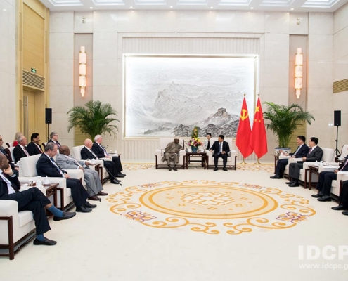 Members of the Inter Action Council in Beijing September 2018