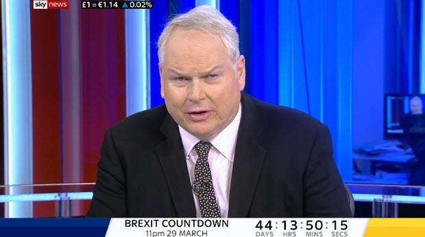 Sky News Interview before giving evidence to the 'Exiting the European Union Committee' 13-2-19