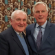 Bertie Ahern with Michel Barnier 2020