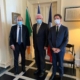 Bertie Ahern recently met with the French Foreign Minister Jean-Yves Le Adrian and French Minister of State for European Affairs Clement Beaune