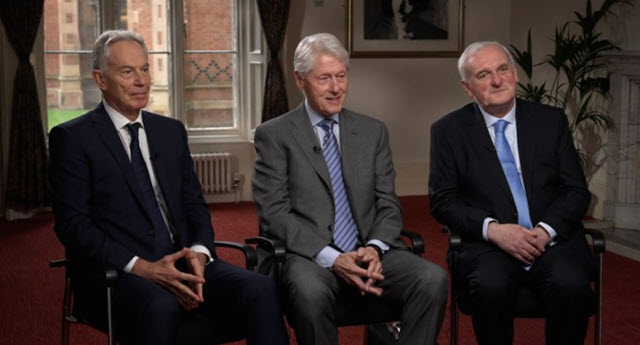 CNN: Tony Blair, Bill Clinton and Bertie Ahern reunite 25 years after bringing peace to Northern Ireland – 17 April 2023