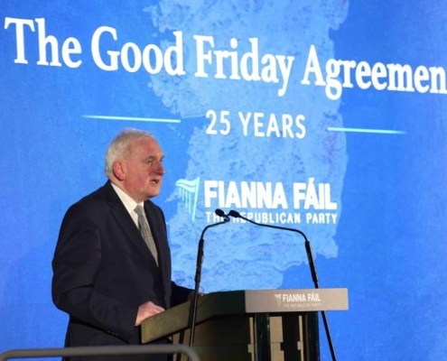 Fianna Fáil 25th Anniversary of Good Friday Agreement celebrated at O’Reilly Hall UCD - Img 2