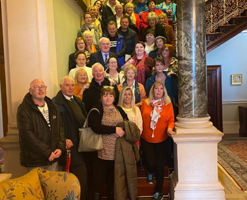 WAVE Cross Community Victims Group delegation at Farmleigh House Dublin