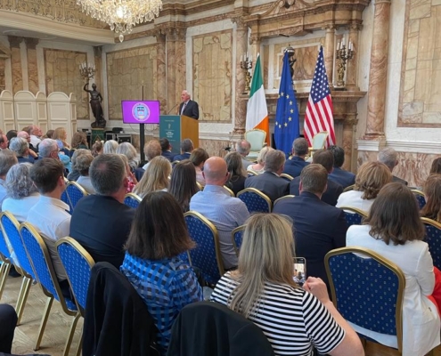 Boston College Ireland Business Council Celebration of Bob Mauro and his contribution to US Irish relations Iveagh House Dublin