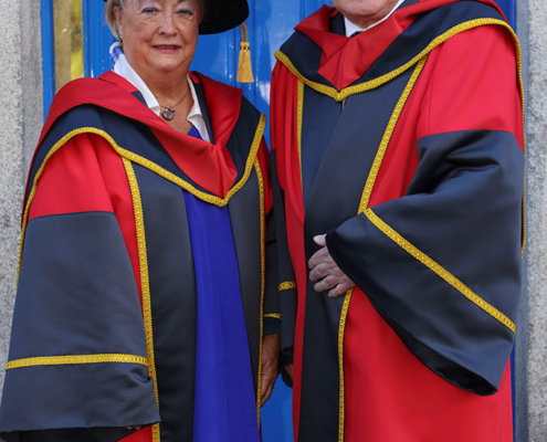 Honorary Conferring DCU Bertie Ahern and Monica Mc Williams 2th March 2023