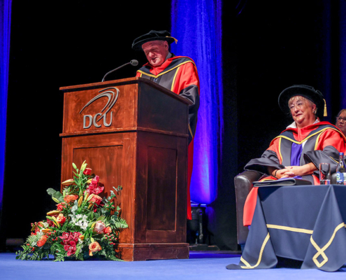Honorary Conferring at DCU - Bertie Ahern and Monica Mc Williams 2th-March-2023_Img 2